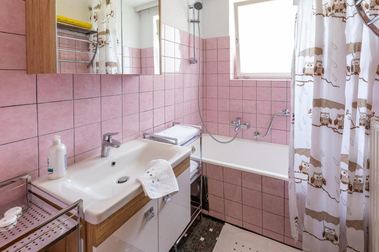 Ferienwohnung Metzler - Blick auf die Berge Göfis Exterior foto